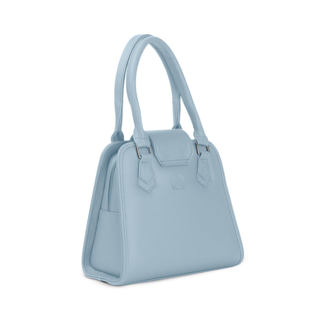 Blue Metropolitan Charm Bag Vibrant Abstract Play - CANVAEGYPT