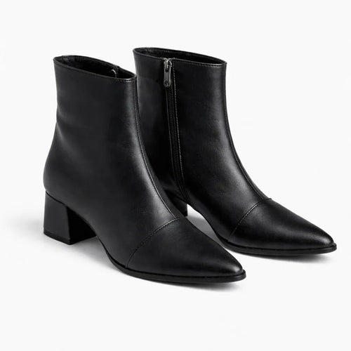 Black Urban Muse Ankle Boots – Bold Steps, Effortless Style