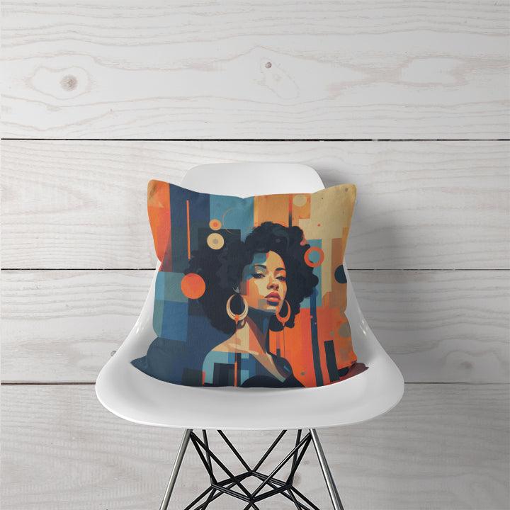 Decorative Pillow Modern Girl - CANVAEGYPT