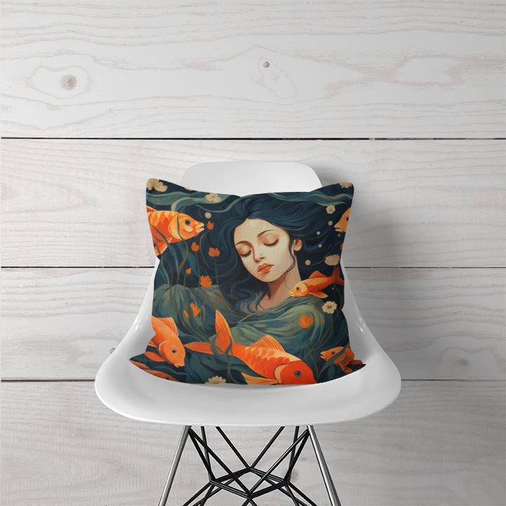 Decorative Pillow Pisces Zodiac Sign - CANVAEGYPT