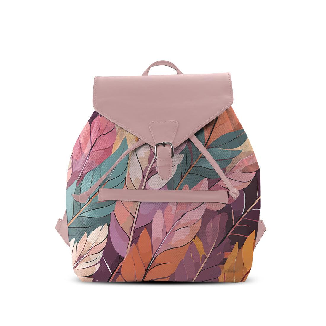 Rose Aurora Backpack Mixed Leaves - CANVAEGYPT