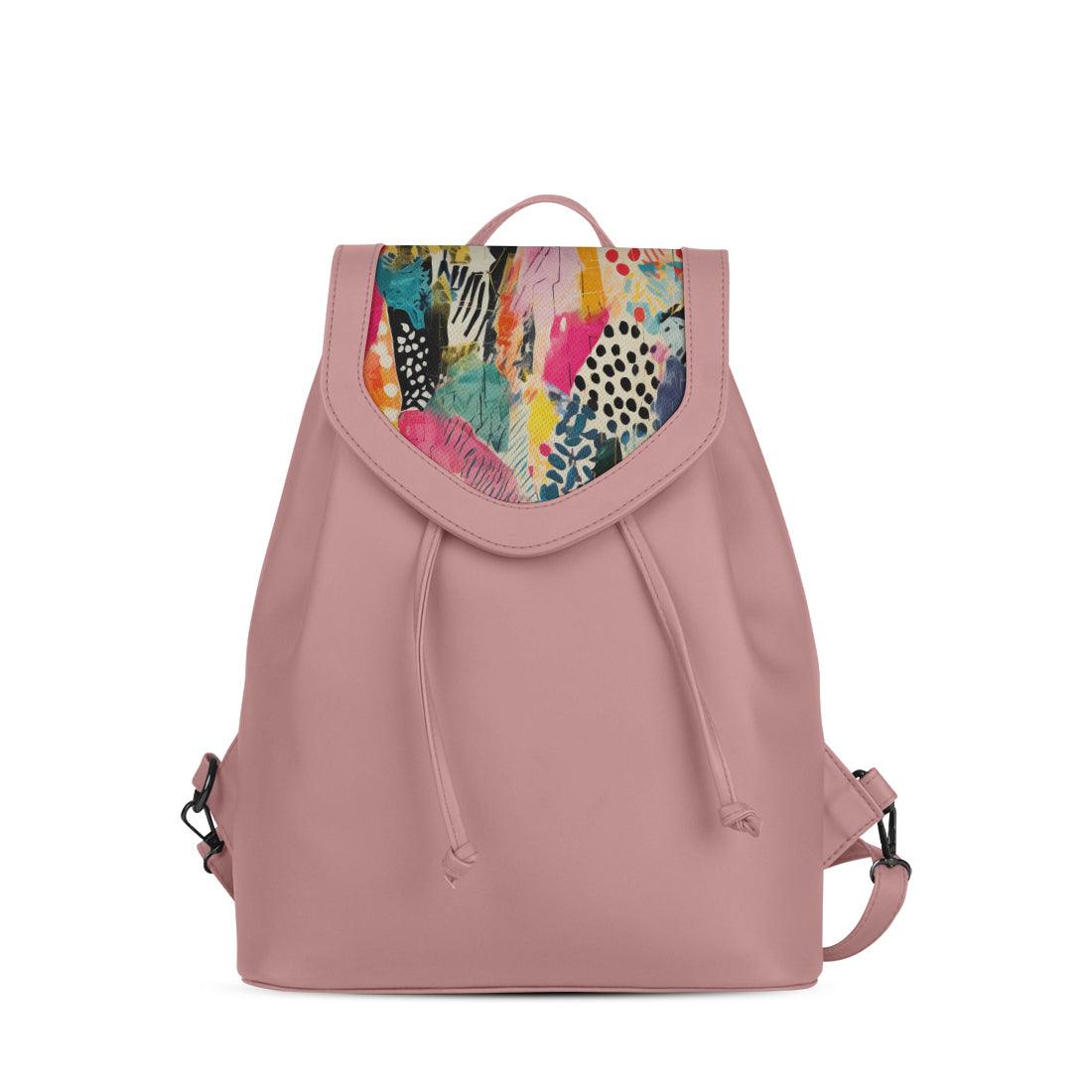 Rose City Serenade Backpack Abstract Artistry - CANVAEGYPT