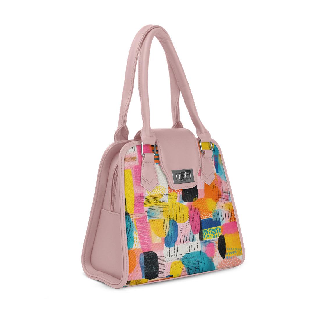 Rose Metropolitan Charm Bag Candy Brushstrokes - CANVAEGYPT