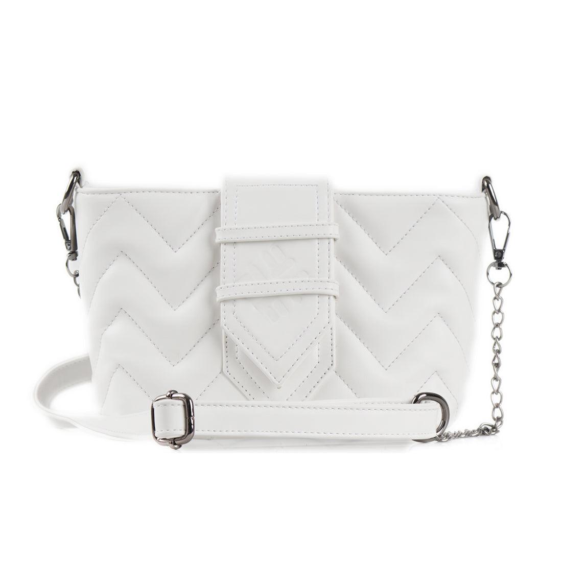 White Fleming Clutch - CANVAEGYPT