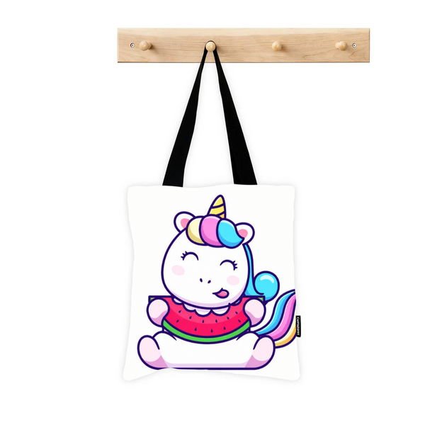 uniorn design printed on a tote bags — CANVAEGYPT