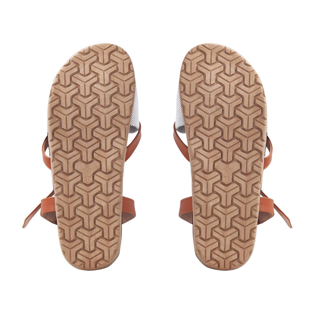 Slide Strap Sandals Lines Colors - CANVAEGYPT