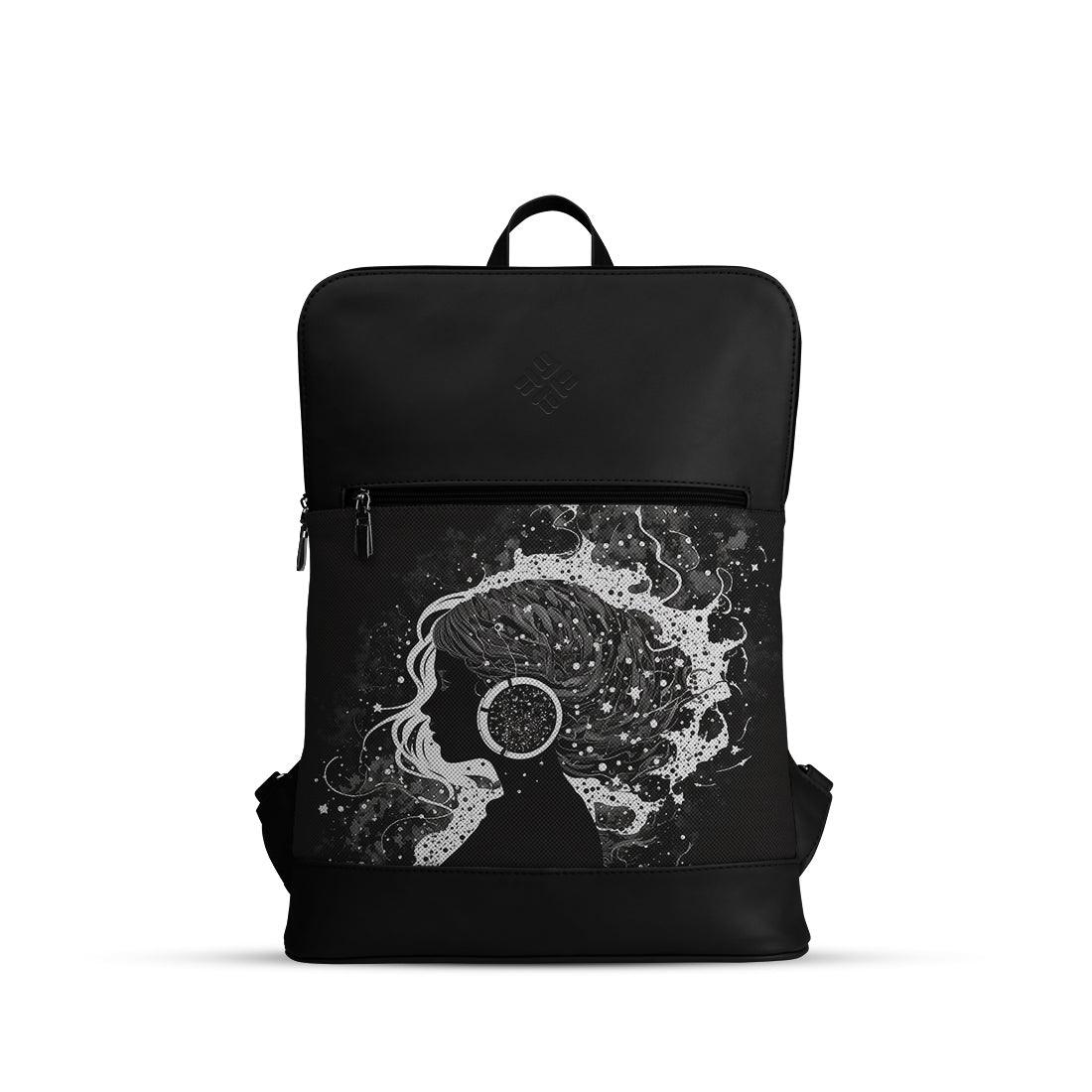 Black Orbit Laptop Backpack Dark Side - CANVAEGYPT