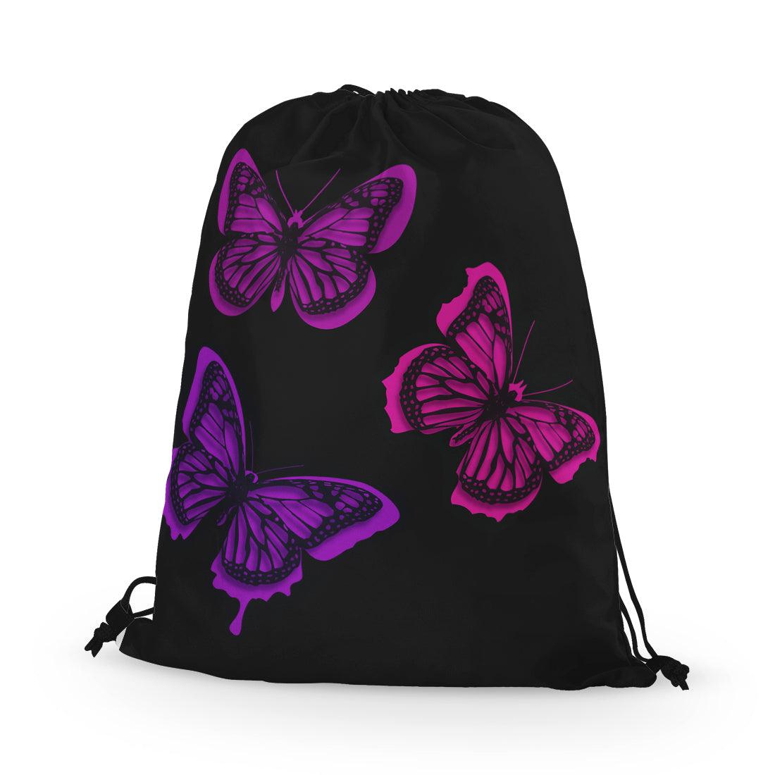 Drawstring Bag Butterfly - CANVAEGYPT