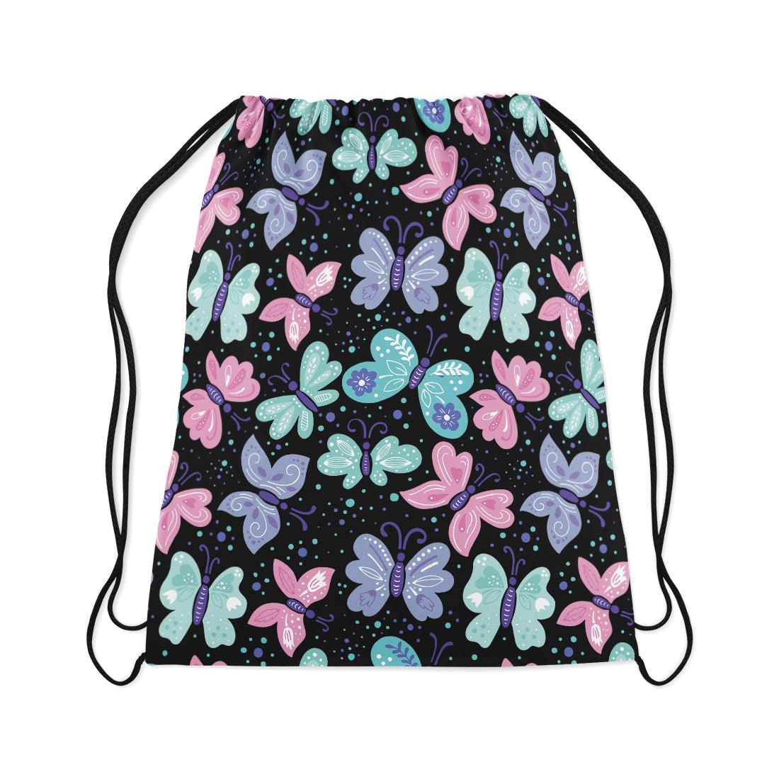 Drawstring Bag Butterfly seamless - CANVAEGYPT
