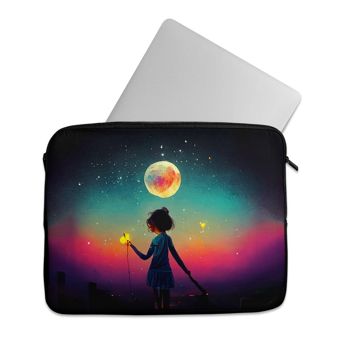 Laptop Sleeve Touching the Moon - CANVAEGYPT