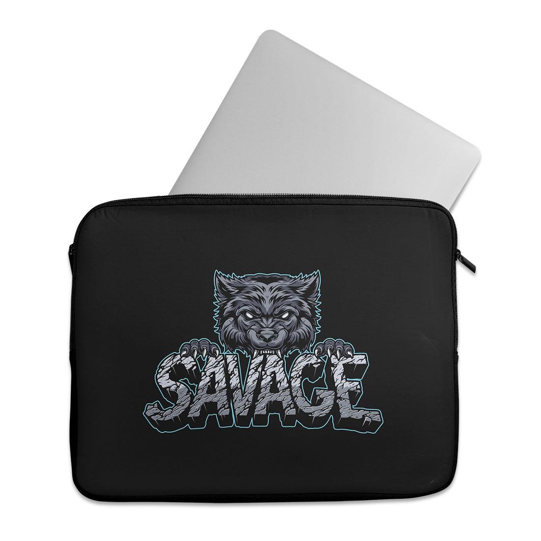 Laptop Sleeve Wolf Savage - CANVAEGYPT