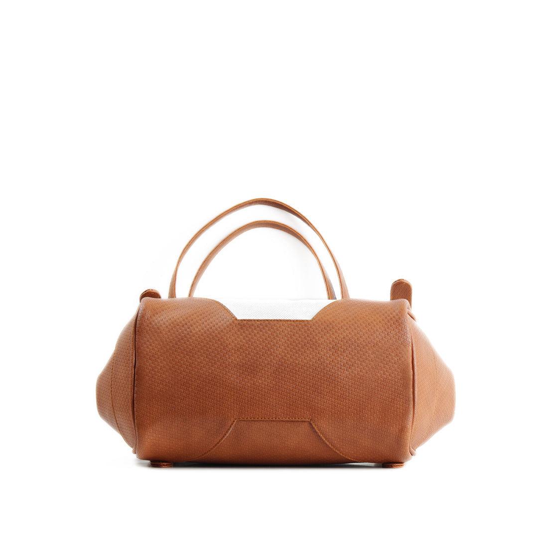 Leather Tote Bag Standing Tall - CANVAEGYPT