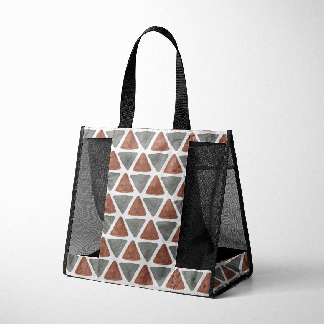 Mesh Bag African Triangles - CANVAEGYPT