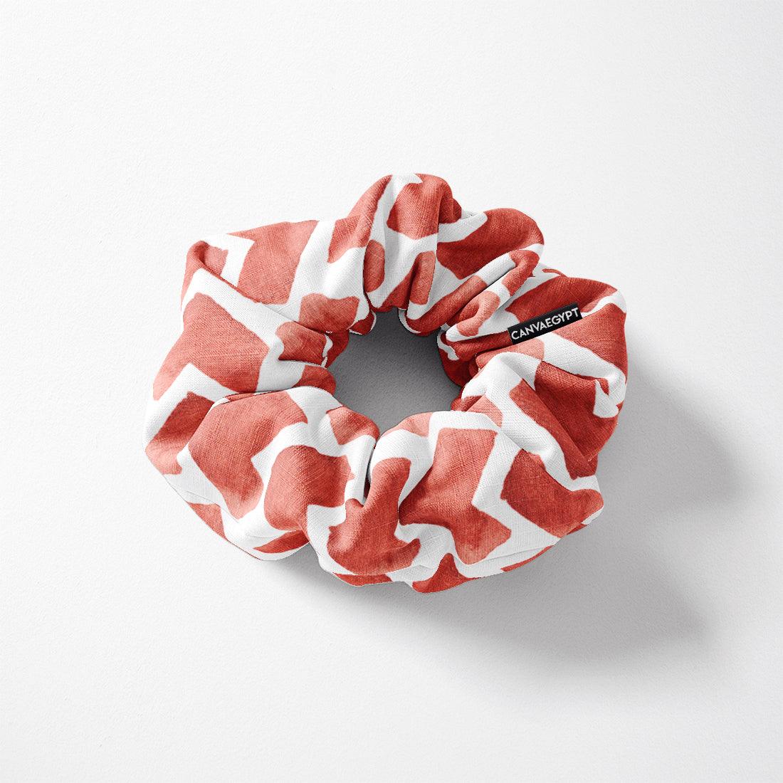 Scrunchie African Red - CANVAEGYPT