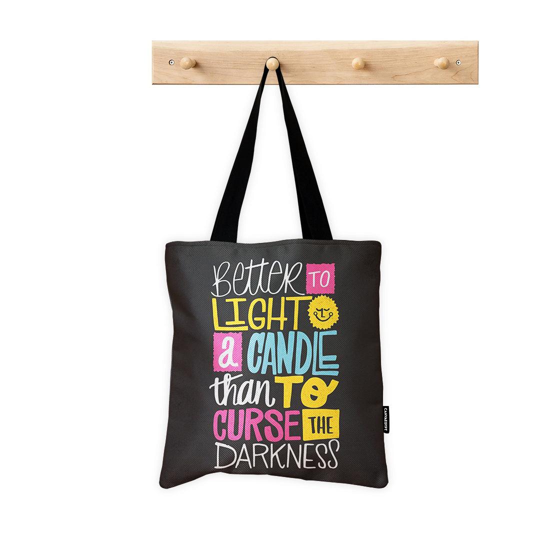 ToteBag Light a Cundlle - CANVAEGYPT