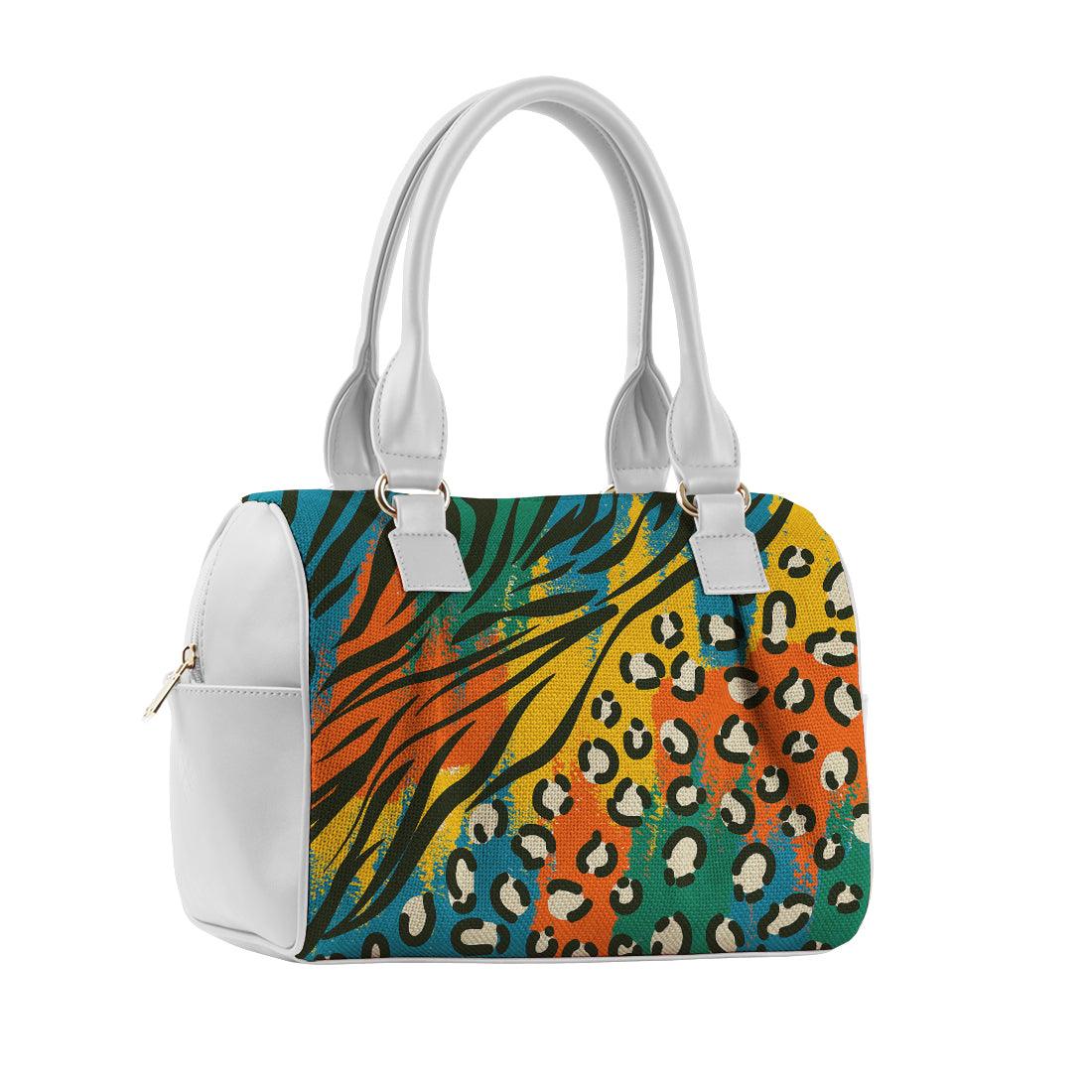 White Speedy Bag African Colors - CANVAEGYPT