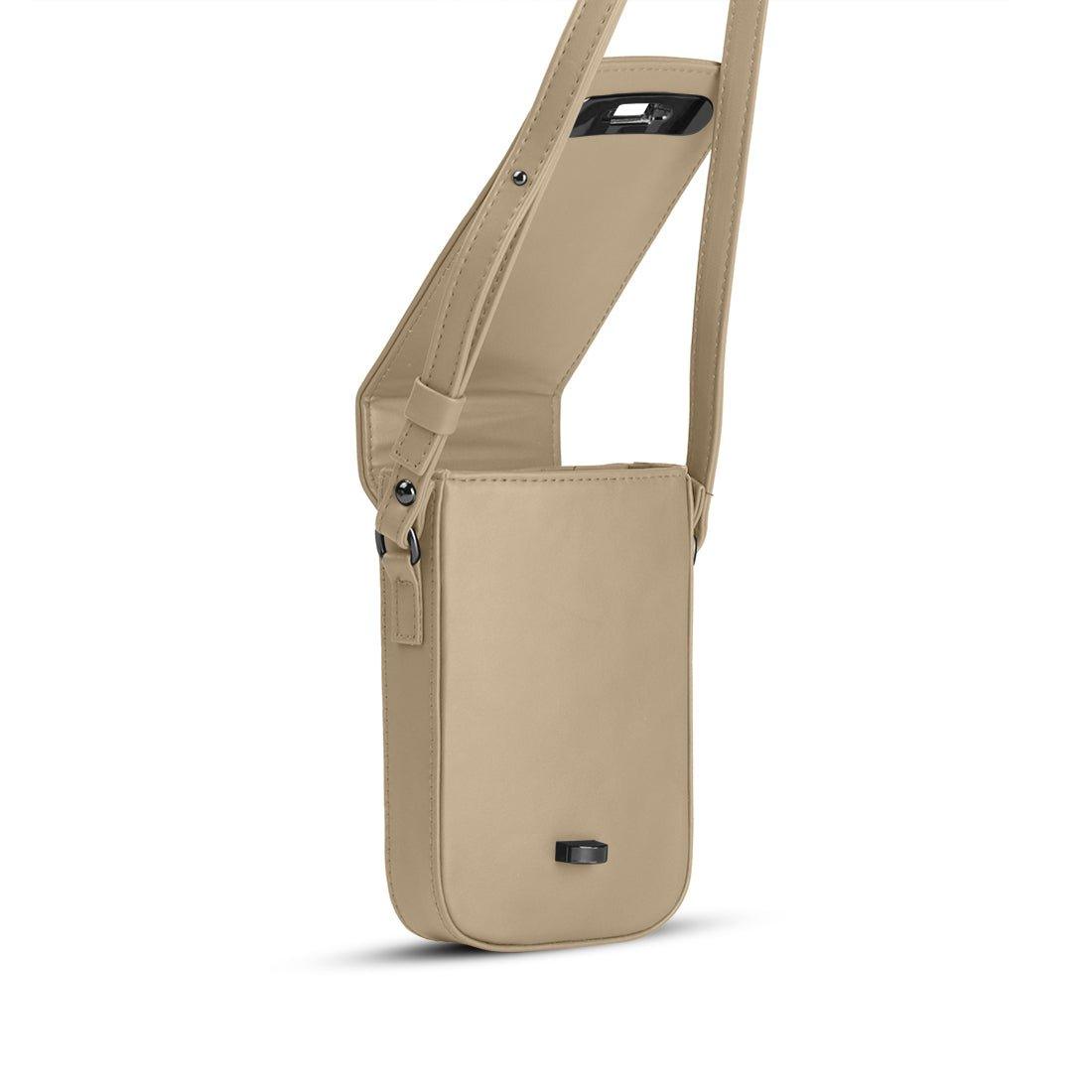 Beige Tagged Crossbag Reflect - CANVAEGYPT