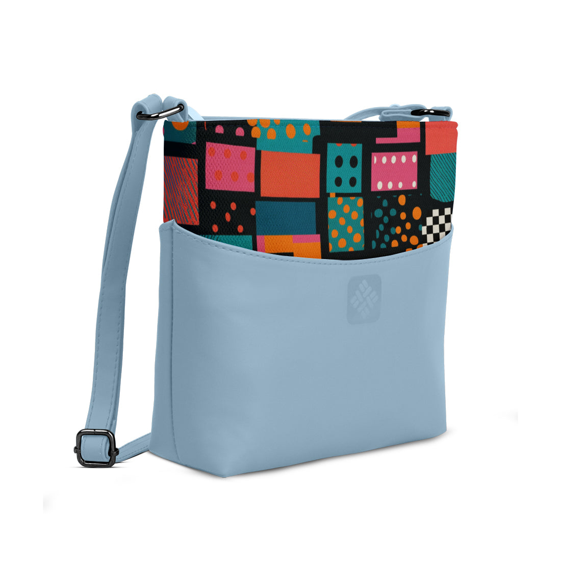 Chic Essentials Crossbody Pop Art Patchwork