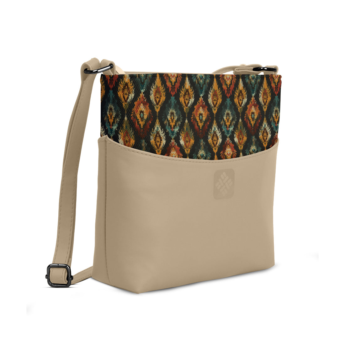 Chic Essentials Crossbody Autumn Hues Tribal