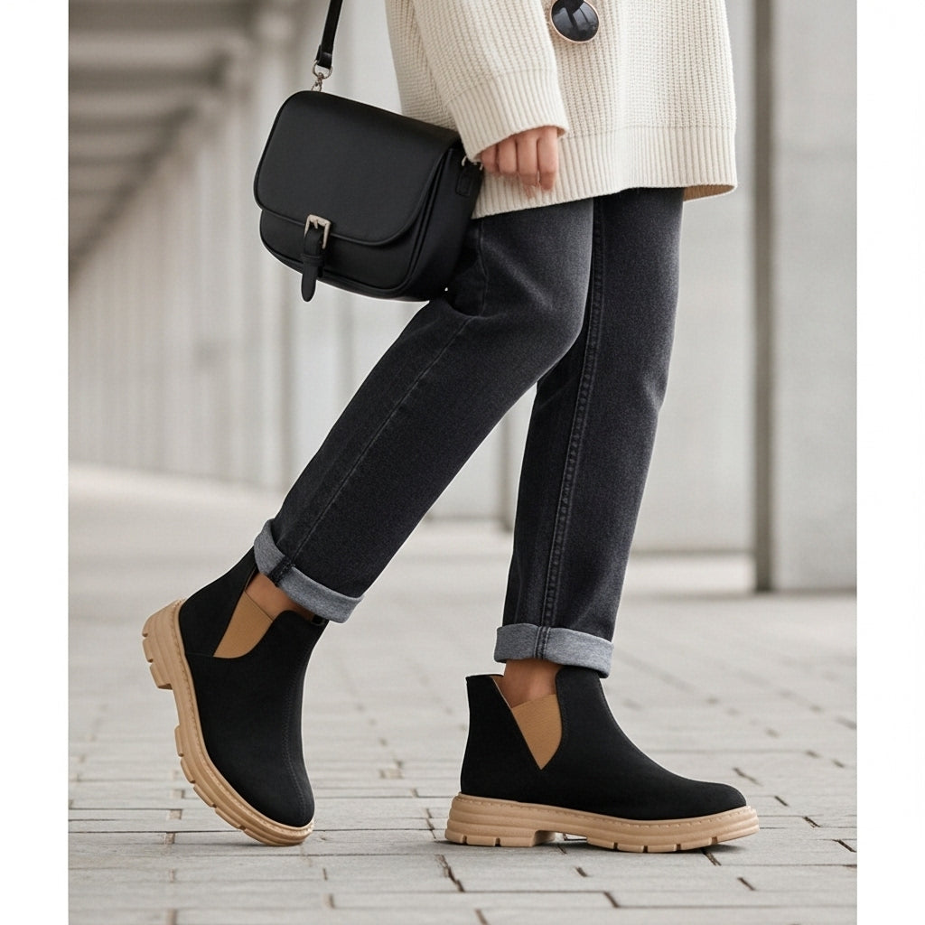 Chelsea Bootie Black