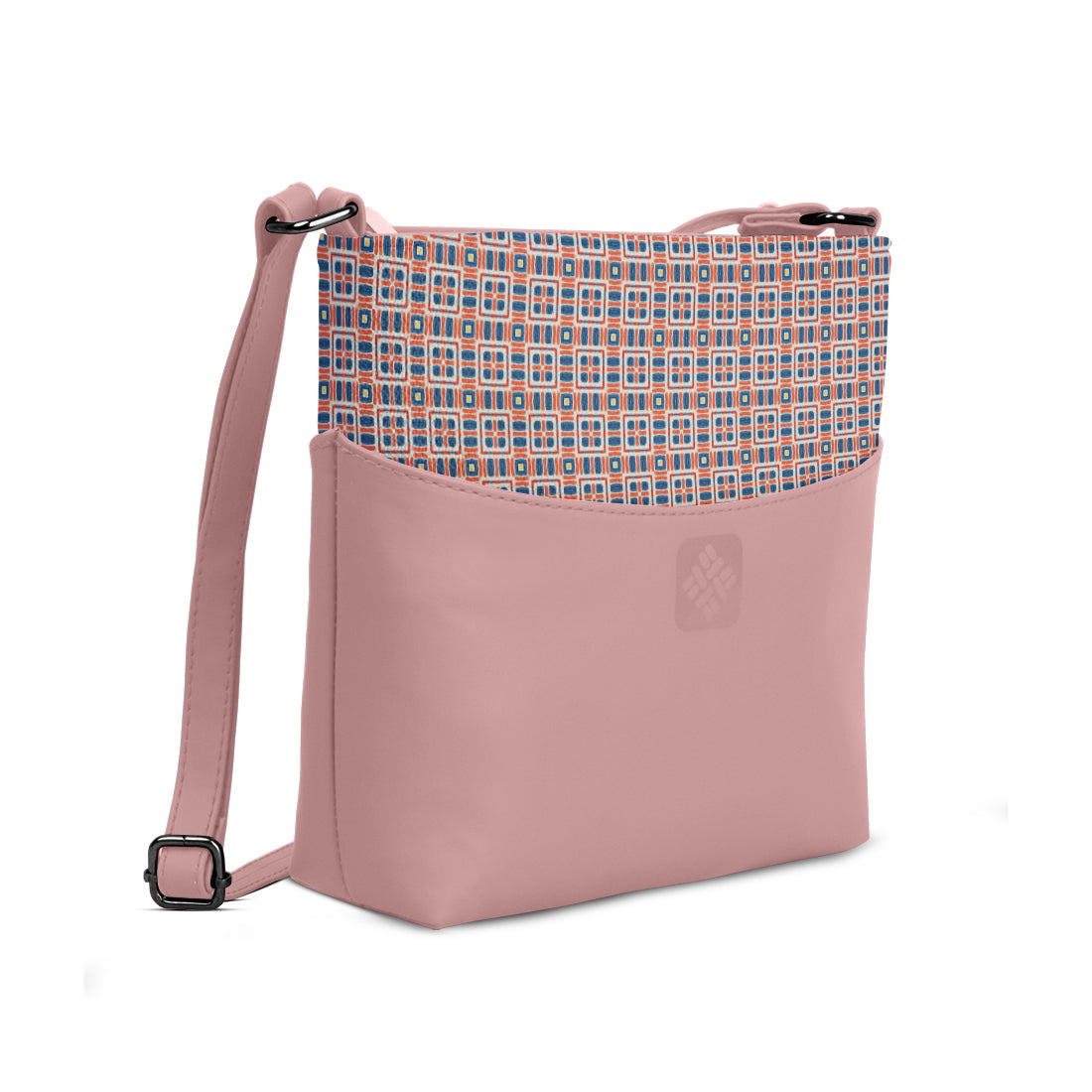Chic Essentials Crossbody Geometric Garden