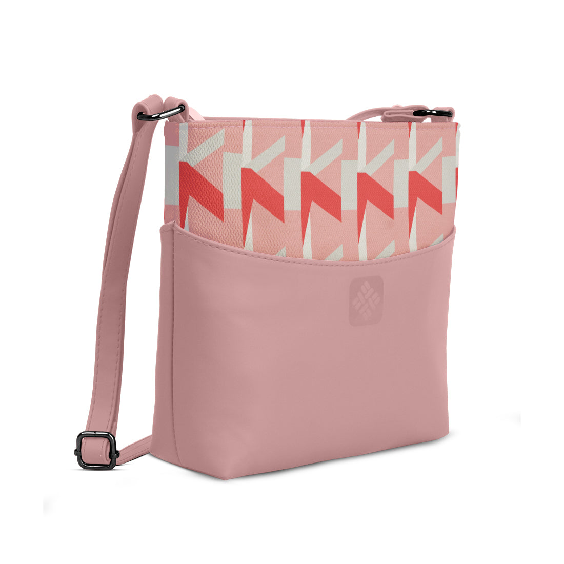 Chic Essentials Crossbody Pink Arrowhead