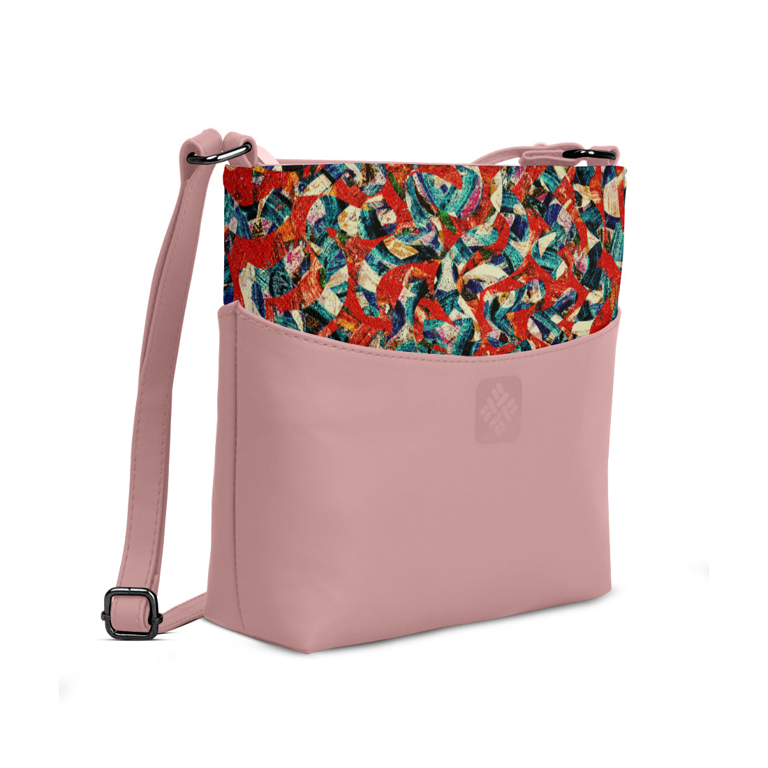 Chic Essentials Crossbody Whirlwind of Colors