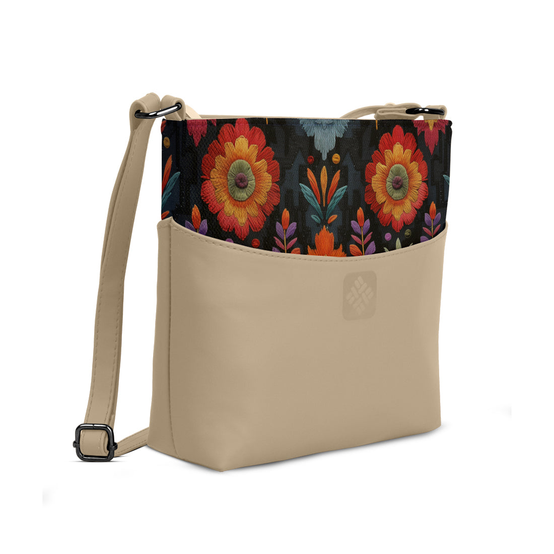 Chic Essentials Crossbody Floral Fiesta