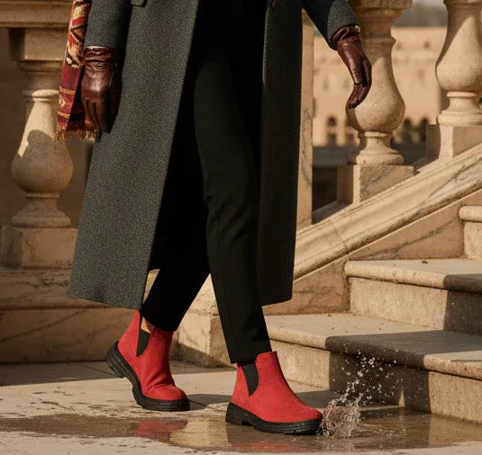 Chelsea Bootie Red - 1