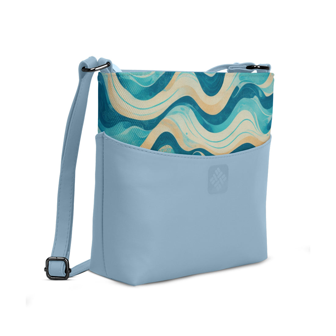Chic Essentials Crossbody Seaside Swirls