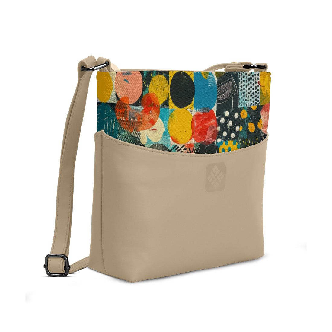 Chic Essentials Crossbody Artful Patchwork