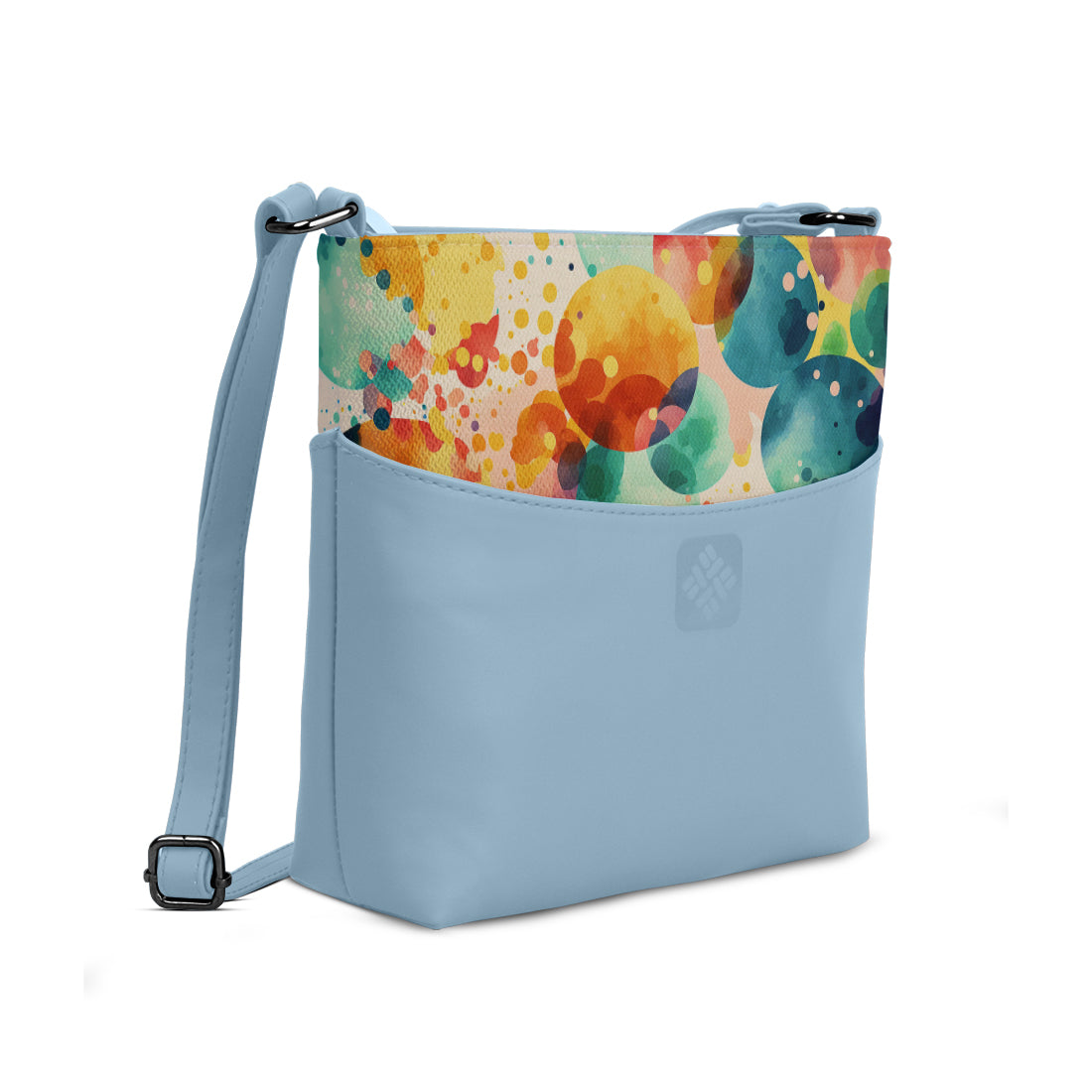 Chic Essentials Crossbody Color Splash Circles