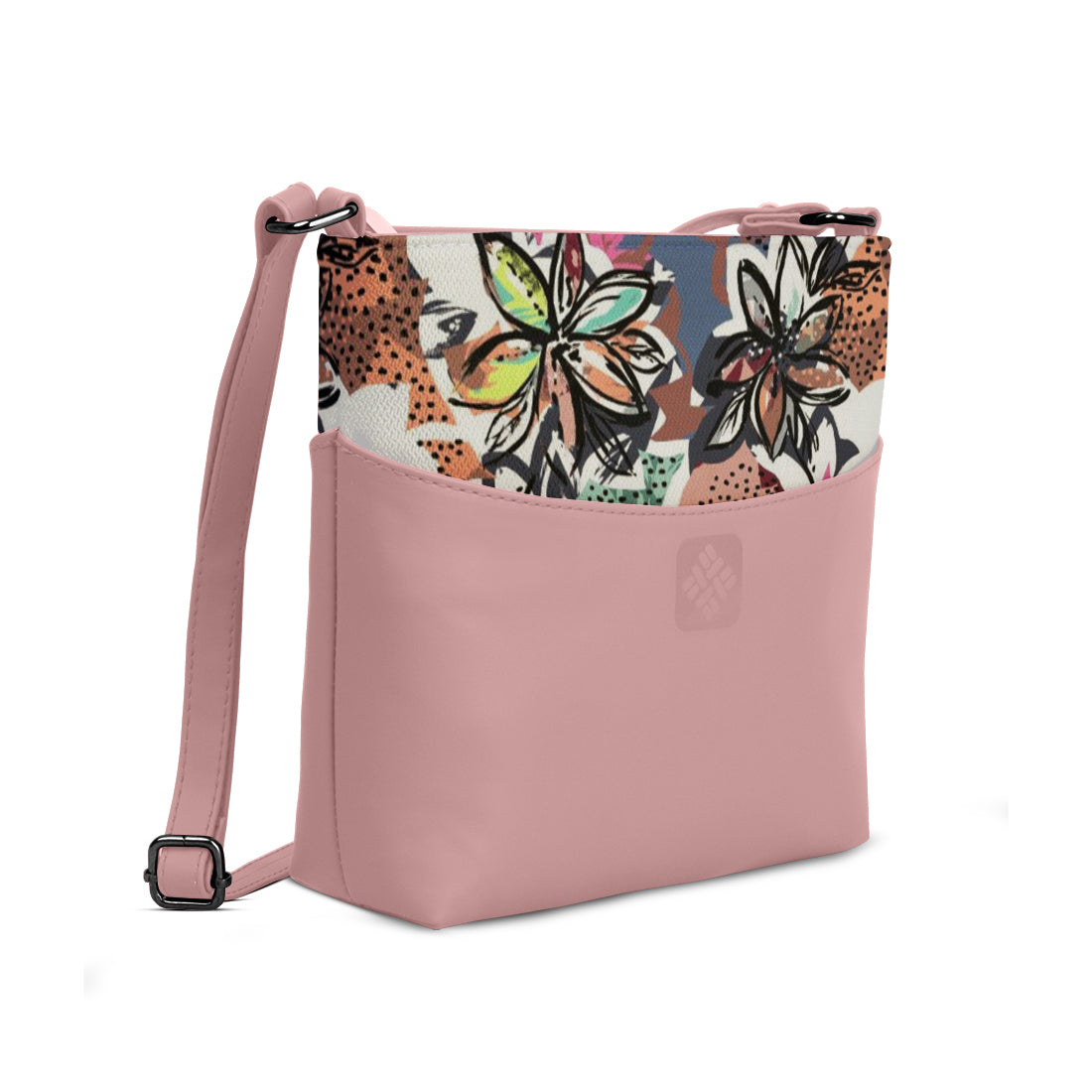 Chic Essentials Crossbody Garden Collage