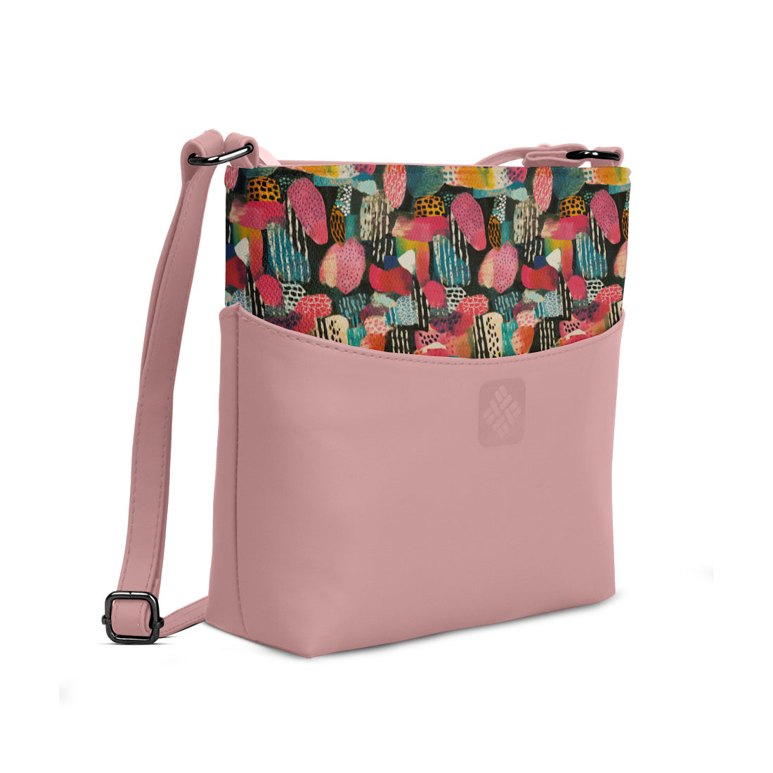 Chic Essentials Crossbody Colorful Coral Reef