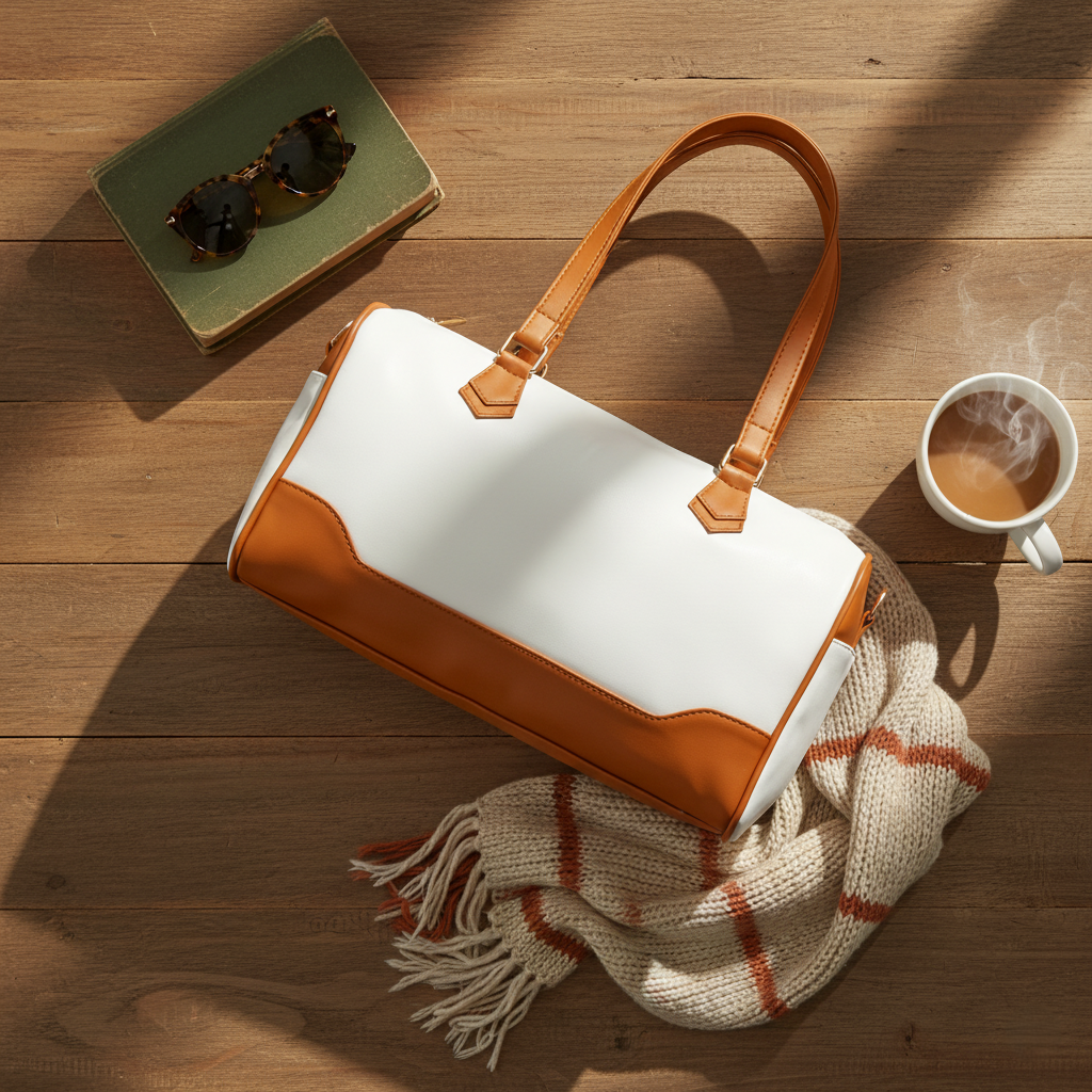 Metro Grace Barrel Bag – Sleek & Sophisticated