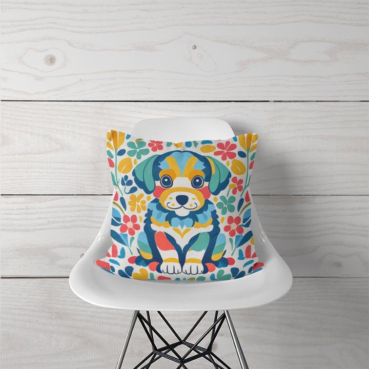 Decorative Pillow Adorable Cute Puppy - CANVAEGYPT