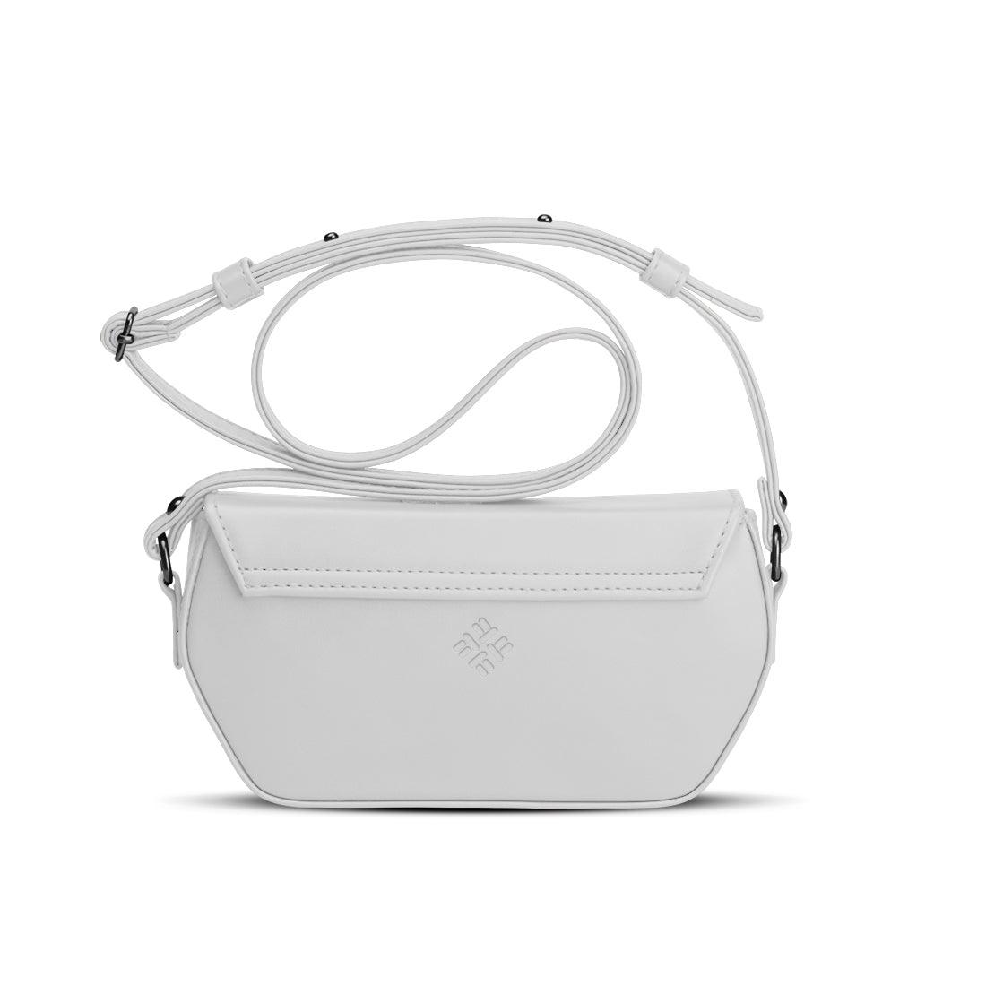 White Swag Crossbody Watercolor tropical - CANVAEGYPT