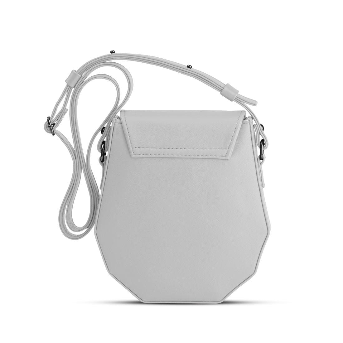 White Polygon Crossbags young beauty - CANVAEGYPT