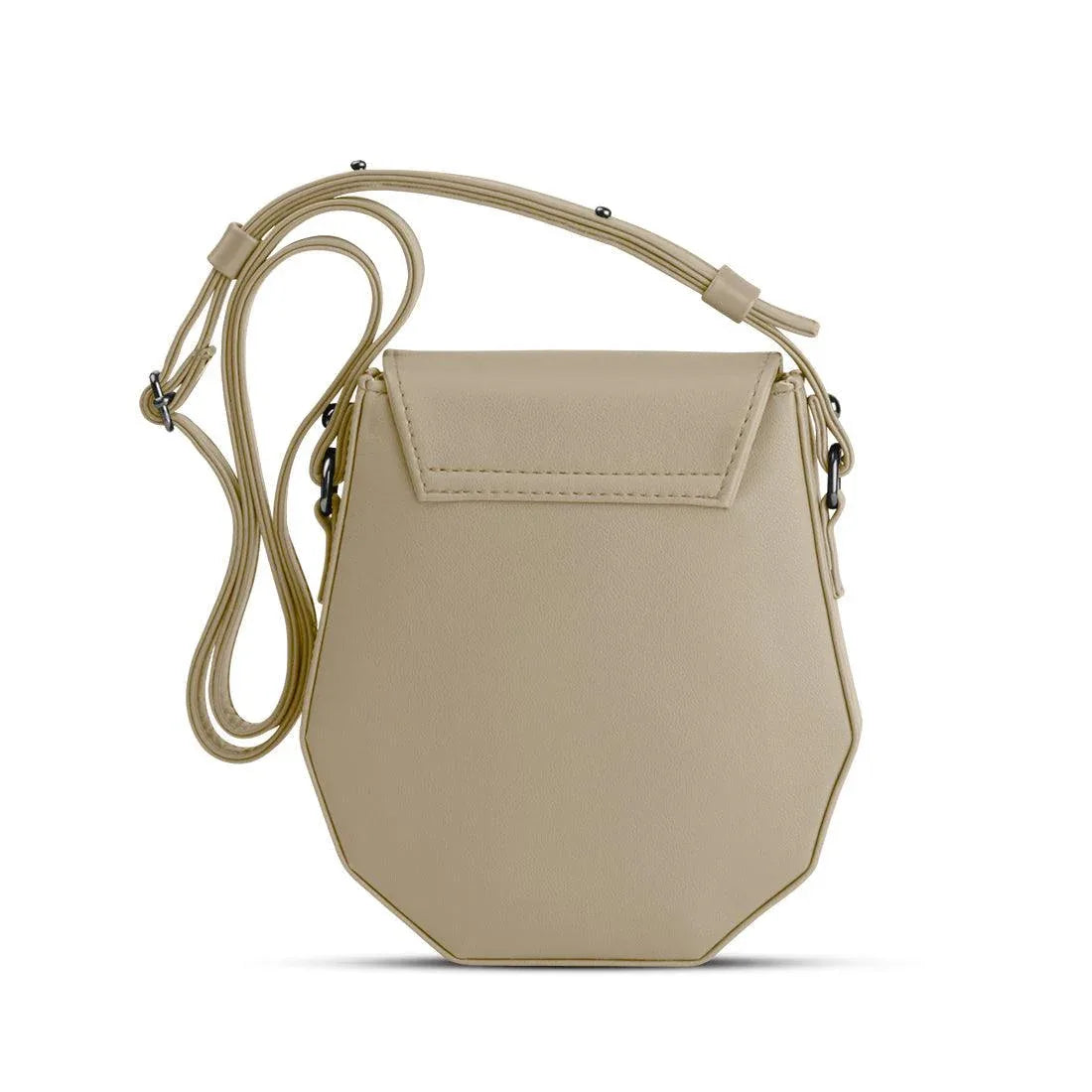 Beige Polygon Crossbags CONNECTED