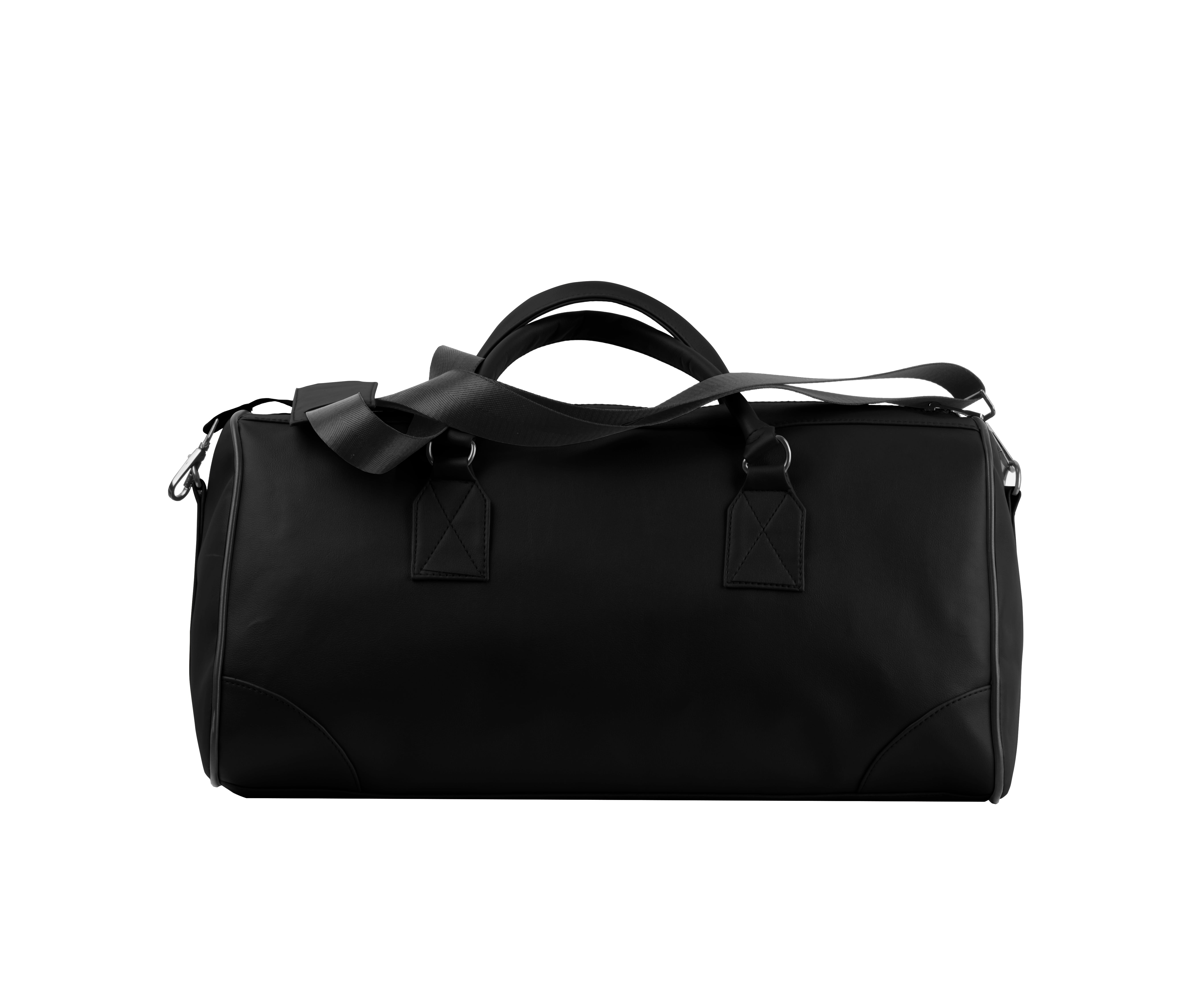 Black Mixed Duffel Bag Enchanted Garden