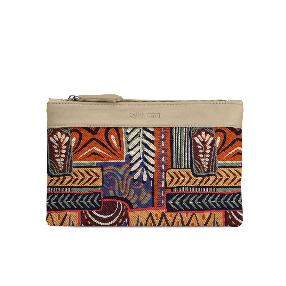 Beige Mixed Pouches Azel - CANVAEGYPT