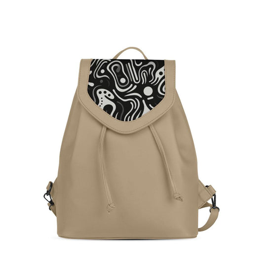 Beige City Serenade Backpack Monochrome Maelstrom - CANVAEGYPT
