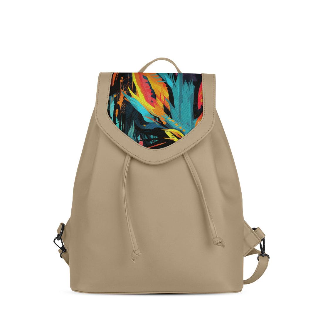 Beige City Serenade Backpack Mythical Flame - CANVAEGYPT