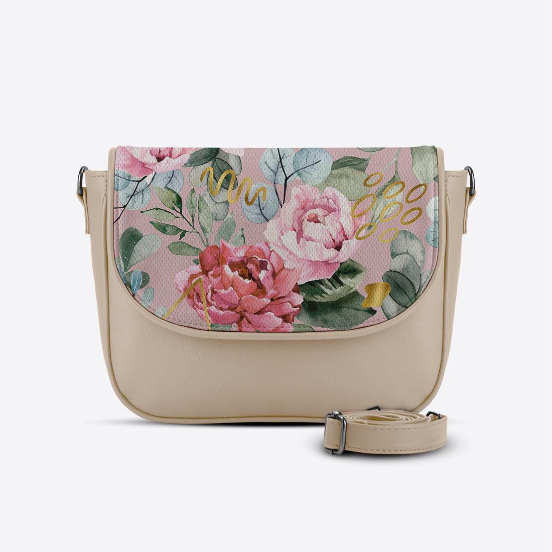 Beige Messenger Crossbody Watercolor Gentle - CANVAEGYPT