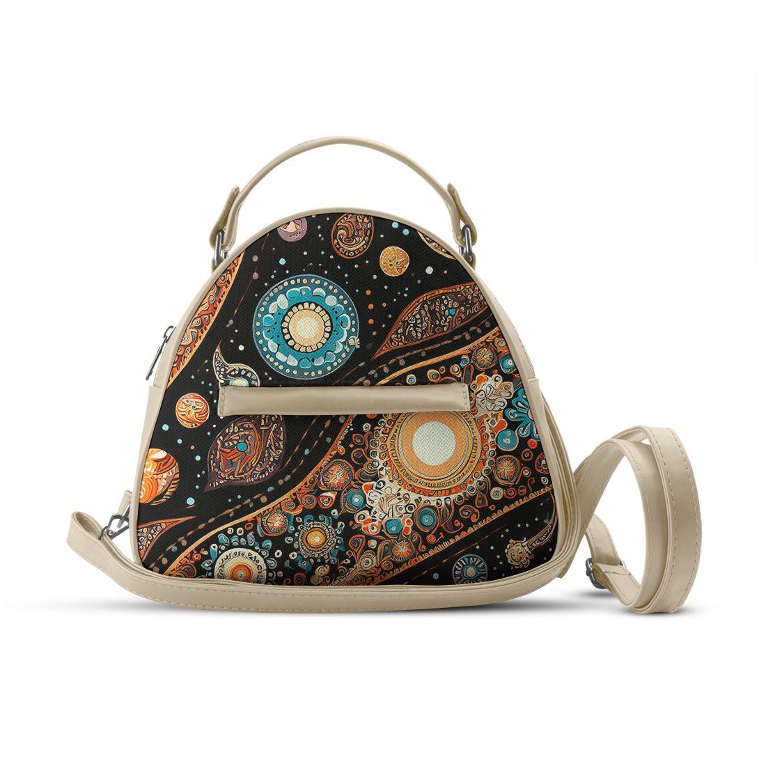 Beige Mini Voyage Backpack Spiral - CANVAEGYPT