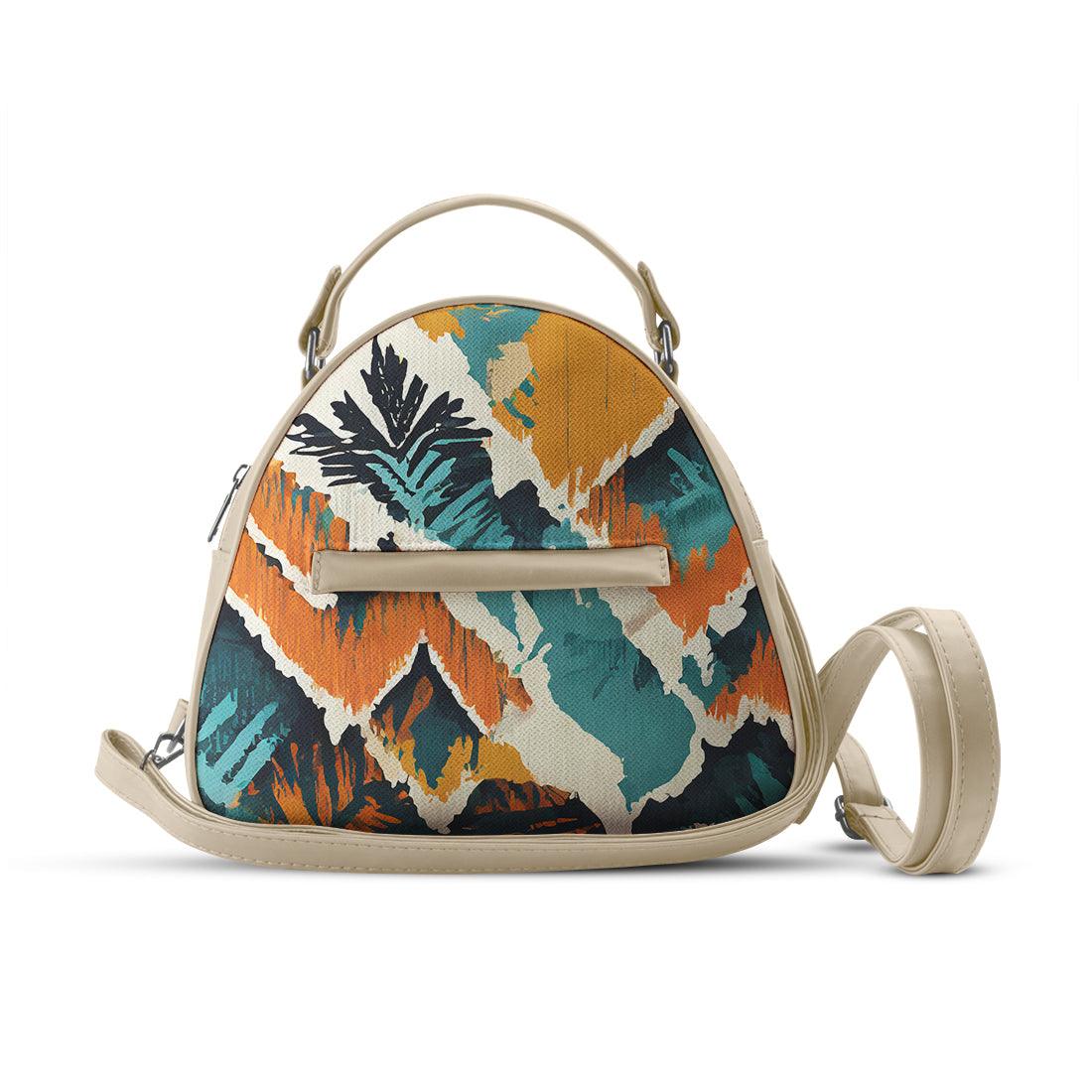 Beige Mini Voyage Backpack Surface - CANVAEGYPT