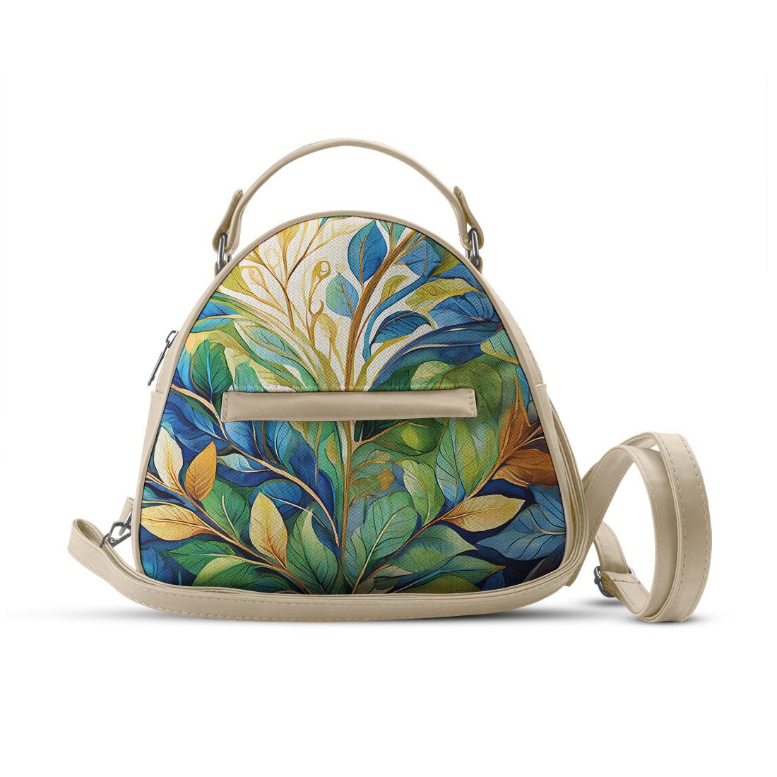 Beige Mini Voyage Backpack Verdure - CANVAEGYPT