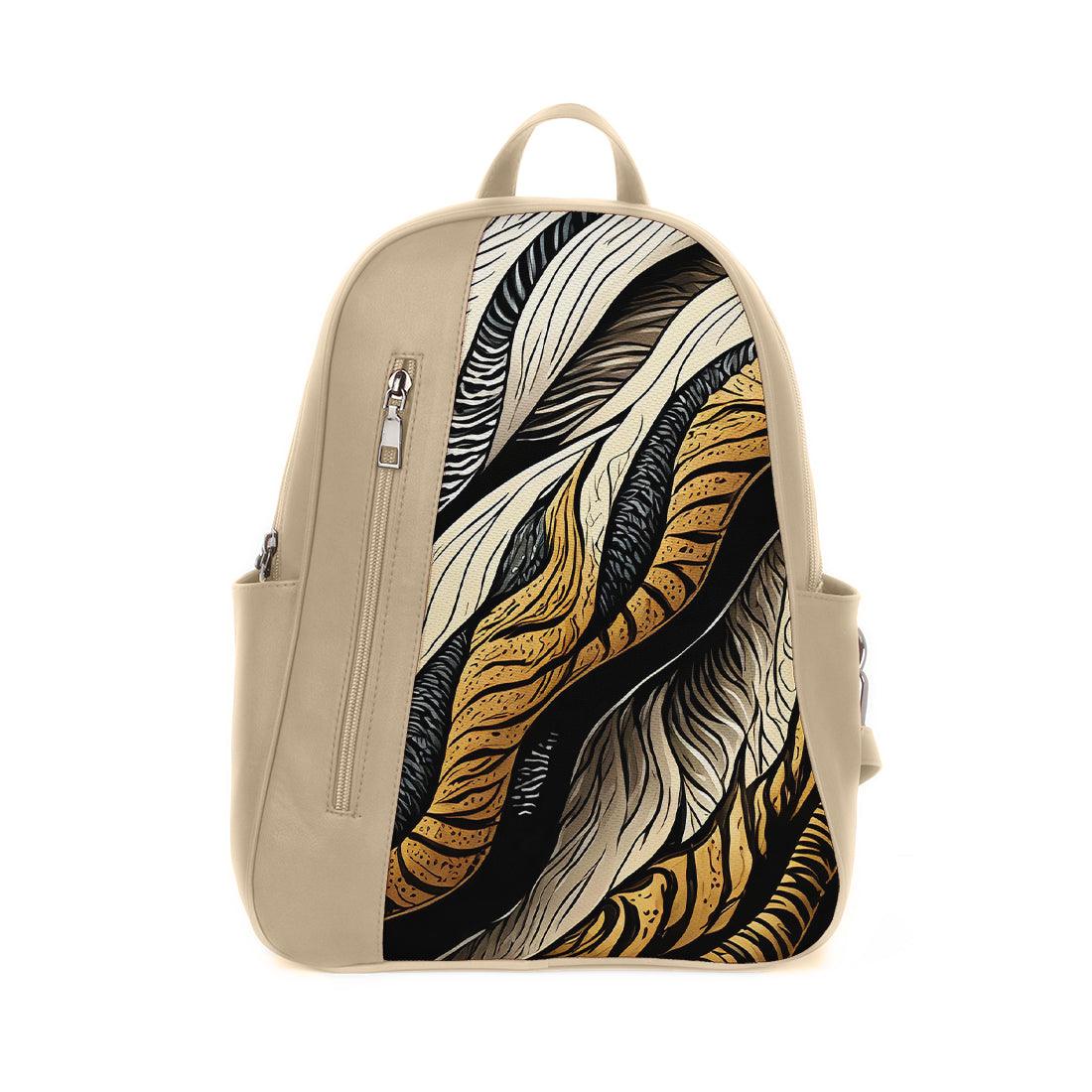 Beige Mixed Backpack Connected - CANVAEGYPT