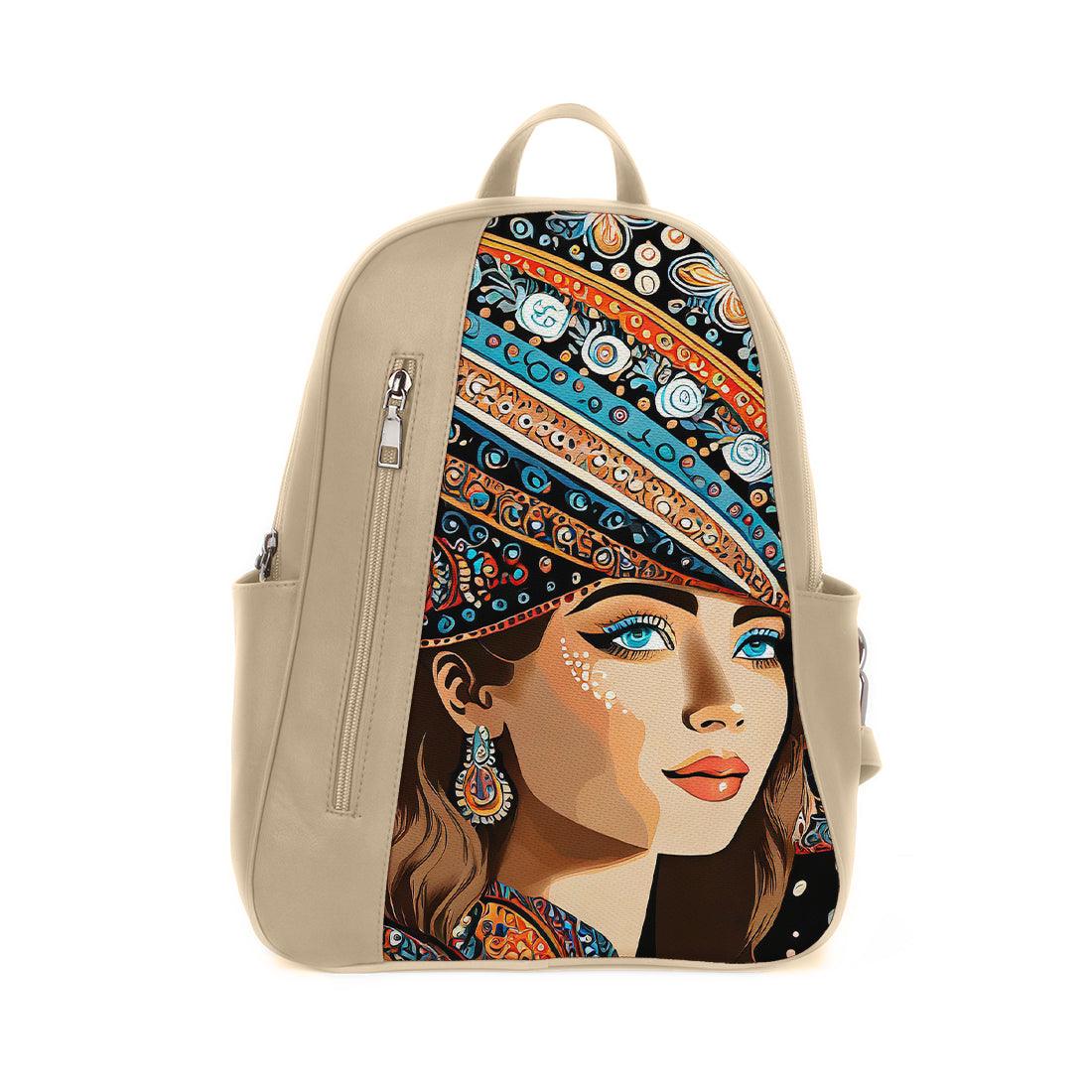 Beige Mixed Backpack Senorita - CANVAEGYPT