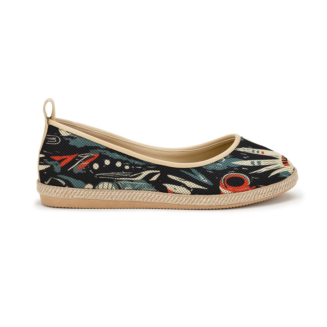 Beige Voyage Round Toe Art - CANVAEGYPT